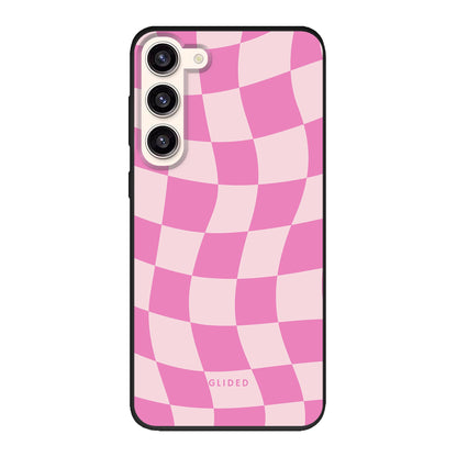 Pink Chess - Samsung Galaxy S23 Plus Handyhülle Biologisch Abbaubar