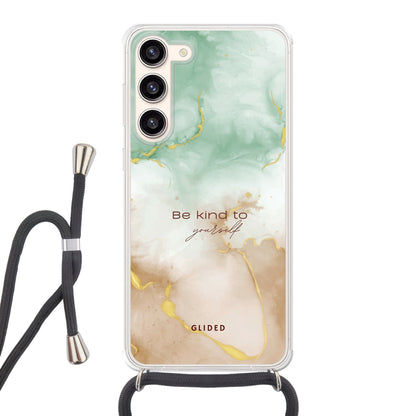 Kind to yourself - Samsung Galaxy S23 Plus Handyhülle Crossbody case mit Band
