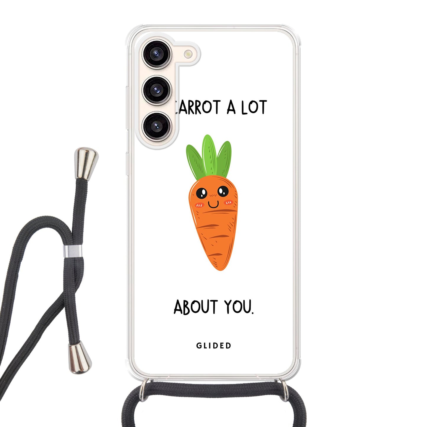 Lots Carrots - Samsung Galaxy S23 Plus - Crossbody case mit Band