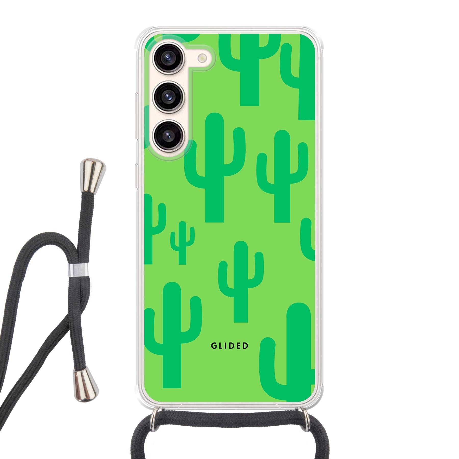 Cactus Spikes - Samsung Galaxy S23 Plus - Crossbody case mit Band
