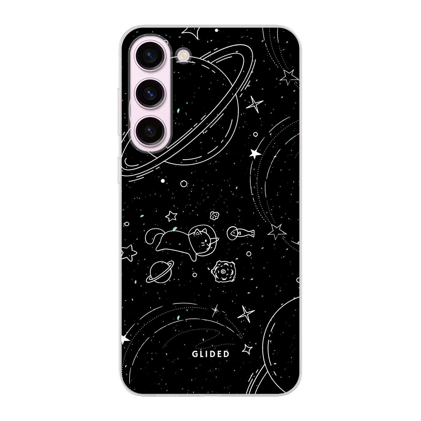 Cosmic Cat - Samsung Galaxy S23 Plus Handyhülle Hard Case