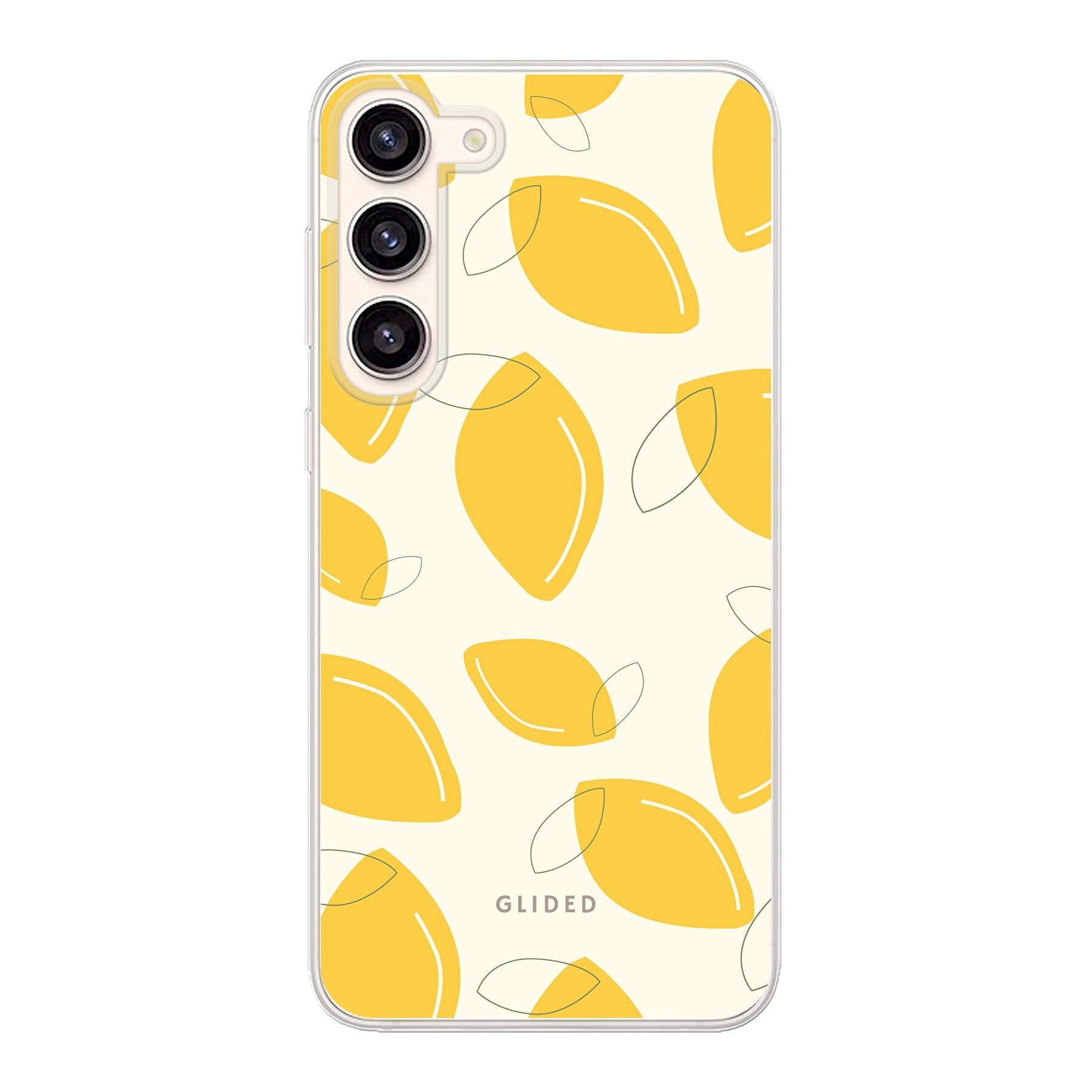 Abstract Lemon - Samsung Galaxy S23 Plus - Soft case