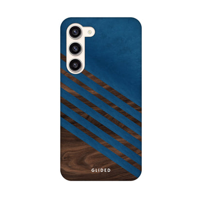 Blue Wood - Samsung Galaxy S23 Plus Handyhülle Tough case