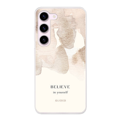 Believe in yourself - Samsung Galaxy S23 Handyhülle Soft case