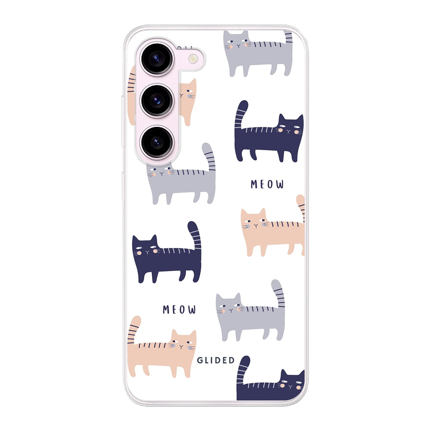 Purrfection - Samsung Galaxy S23 Handyhülle Soft case