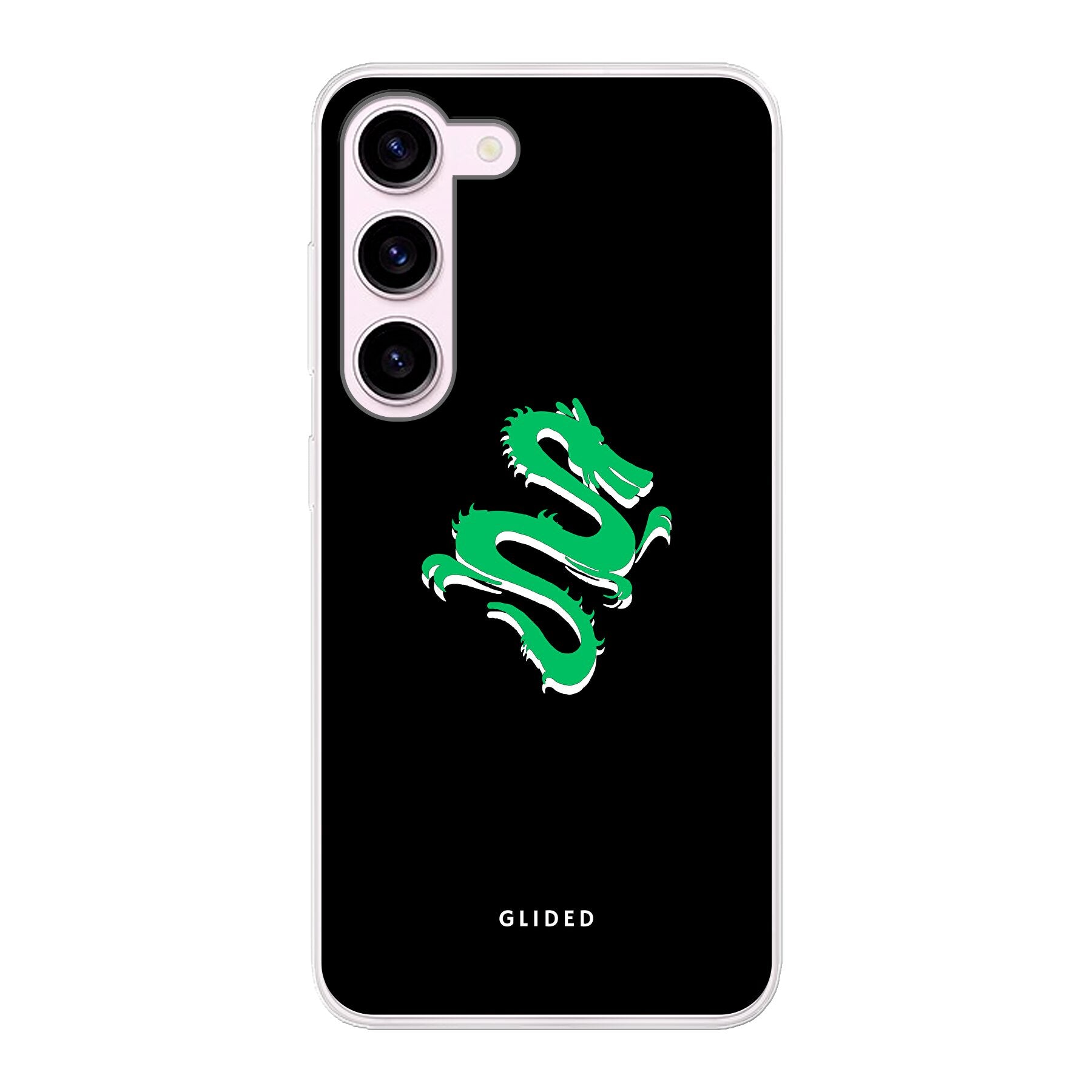 Emerald Dragon - Samsung Galaxy S23 Handyhülle Soft case