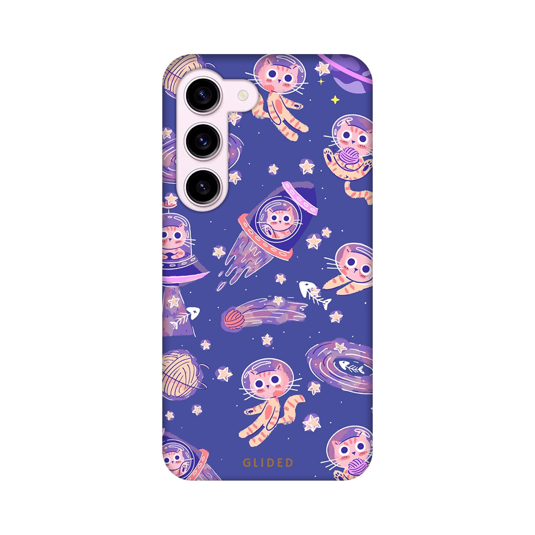 Space Cat - Samsung Galaxy S23 Handyhülle Tough case