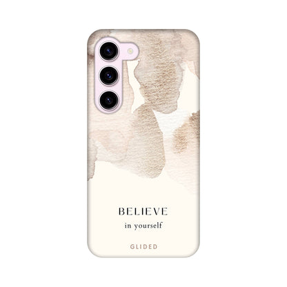 Believe in yourself - Samsung Galaxy S23 Handyhülle Tough case