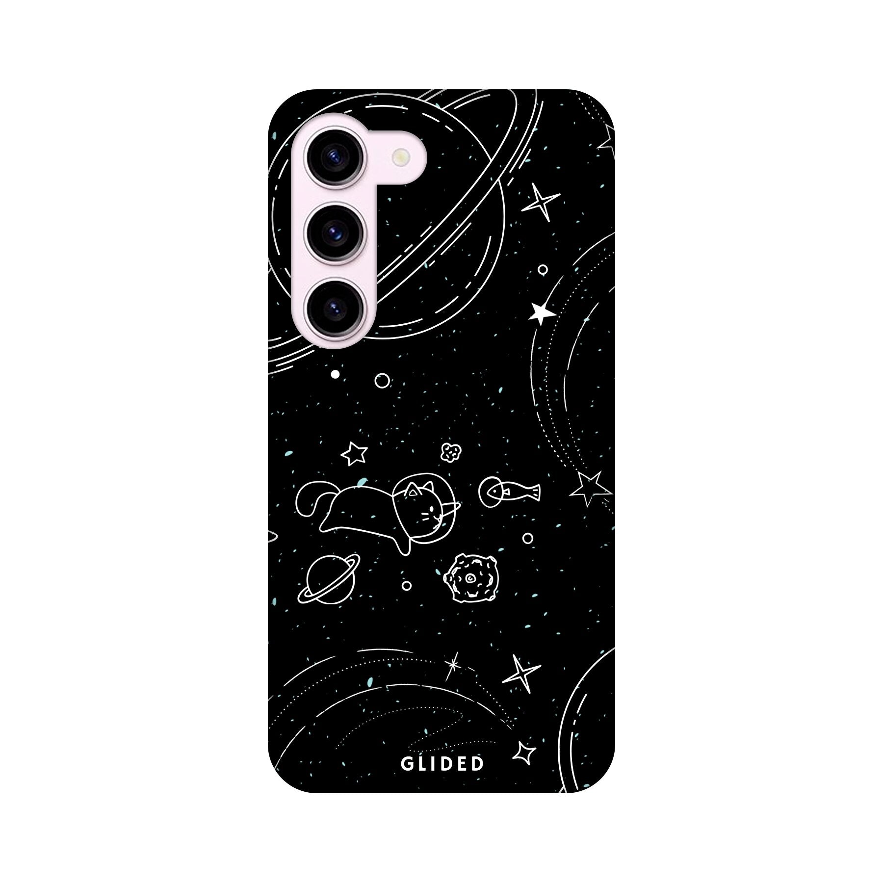 Cosmic Cat - Samsung Galaxy S23 Handyhülle Tough case