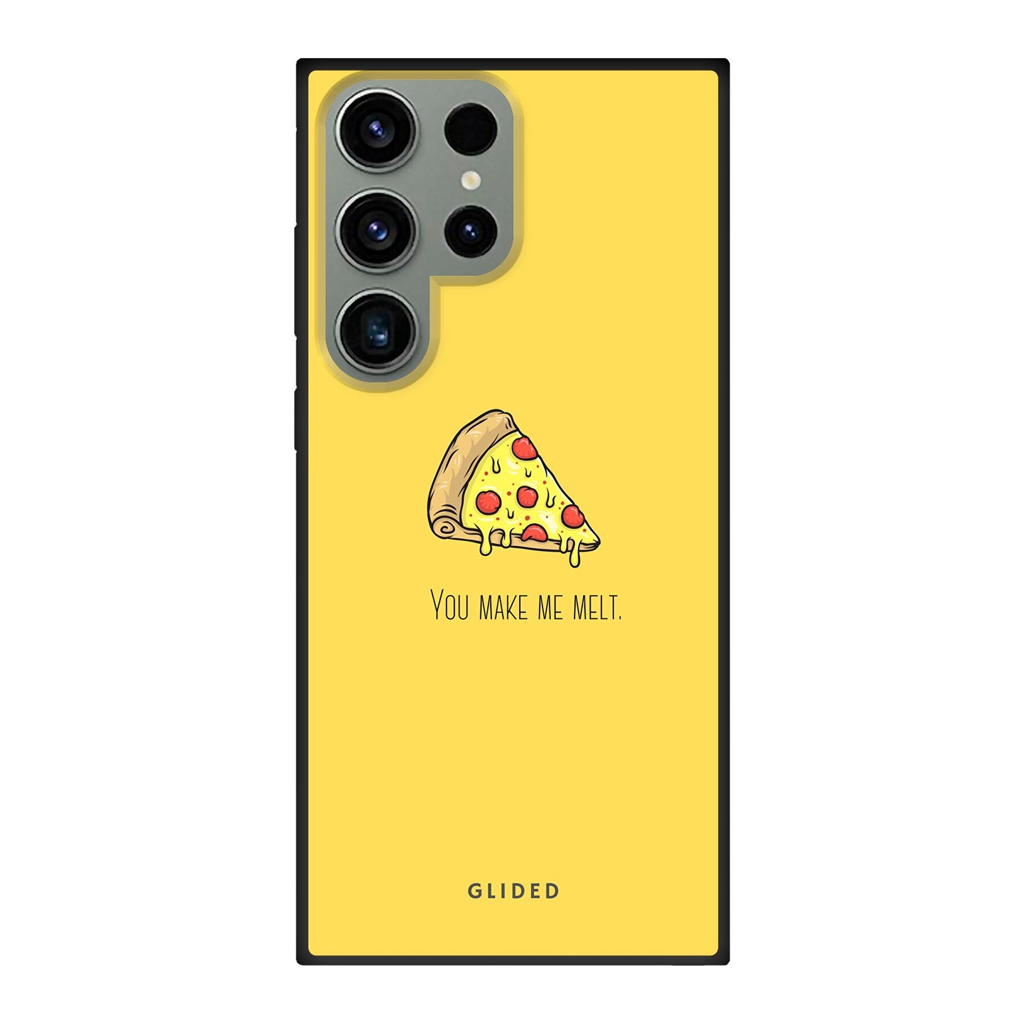 Flirty Pizza - Samsung Galaxy S23 Ultra - Biologisch Abbaubar