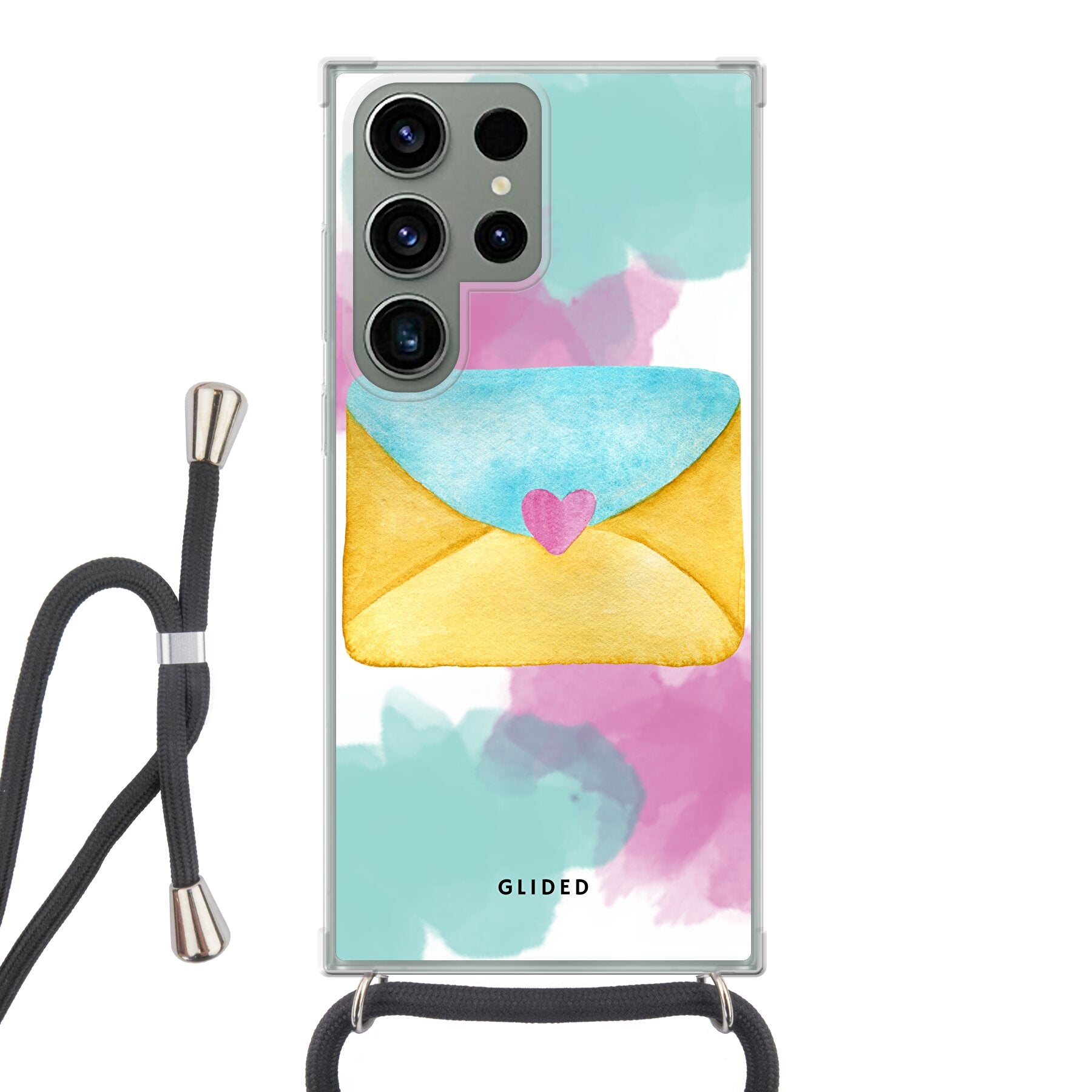 Envelope - Samsung Galaxy S23 Ultra - Crossbody case mit Band