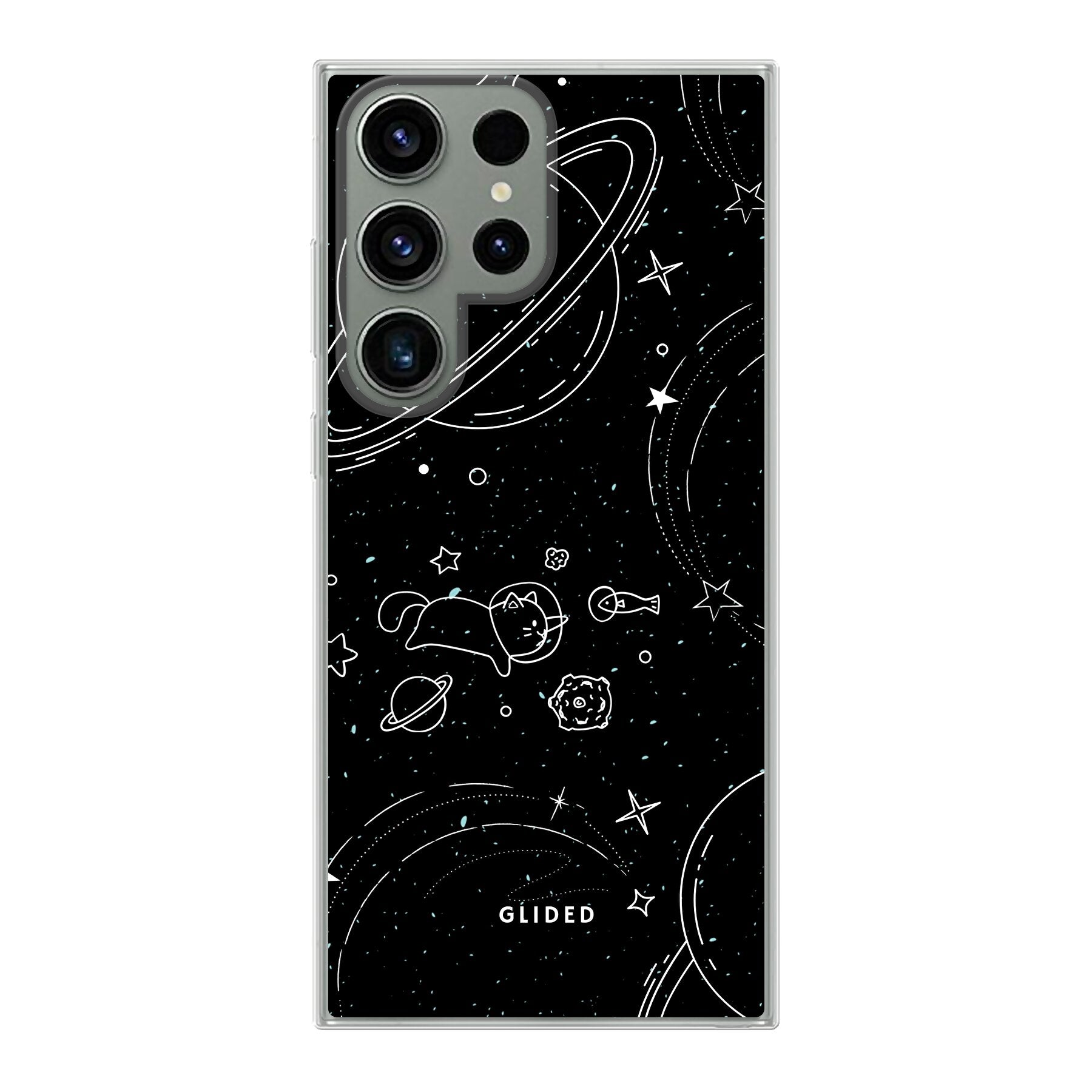Cosmic Cat - Samsung Galaxy S23 Ultra Handyhülle Soft case