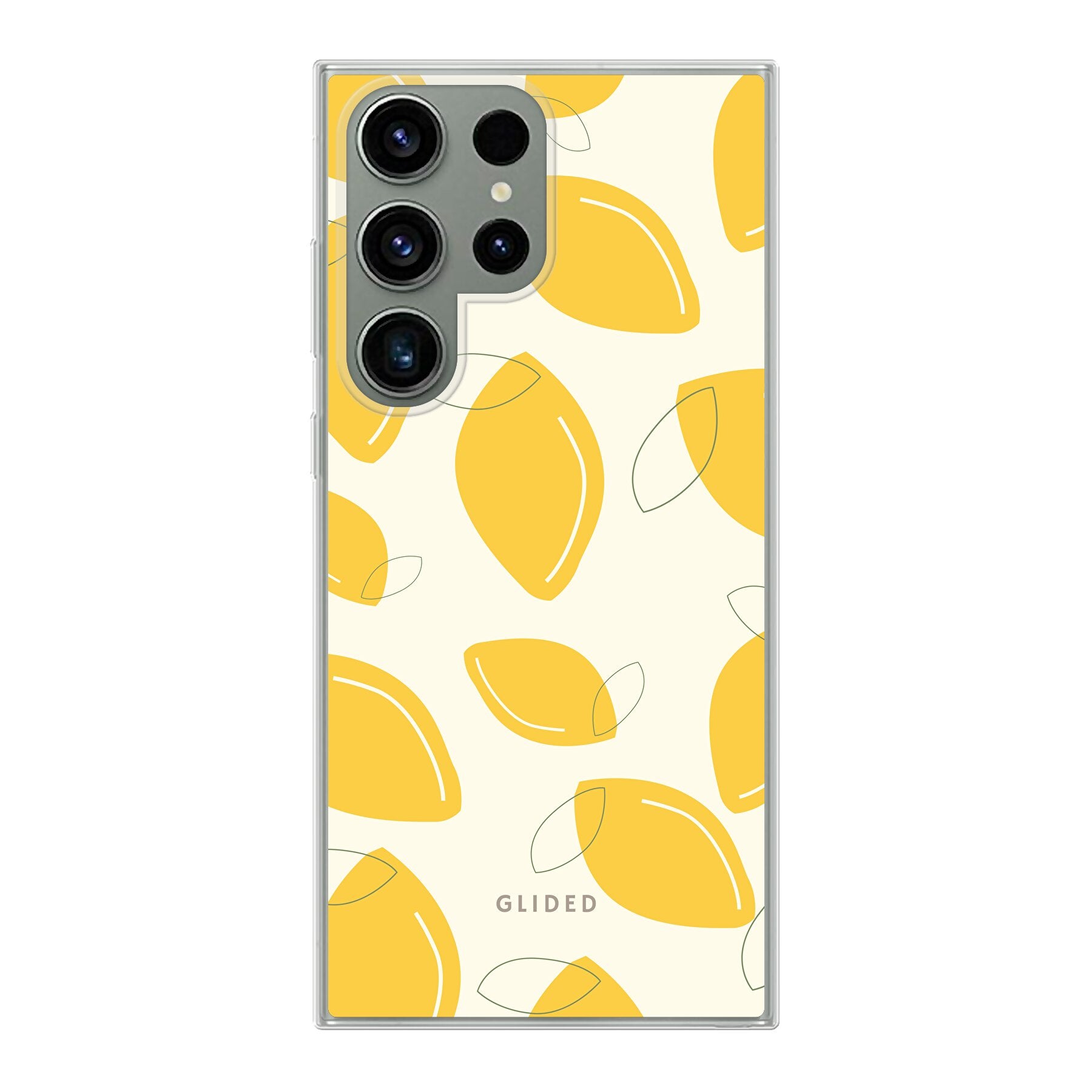 Abstract Lemon - Samsung Galaxy S23 Ultra - Soft case