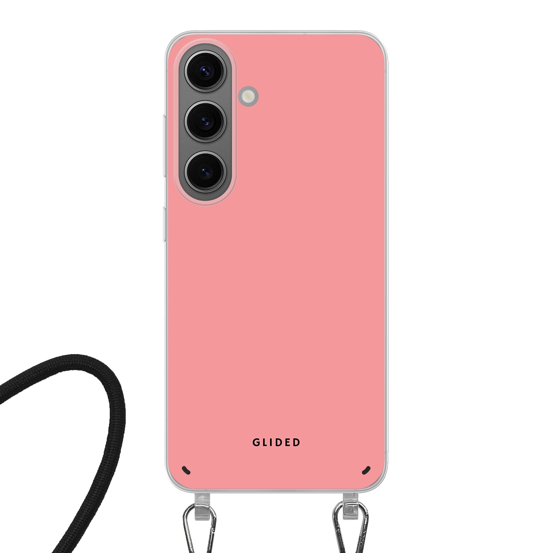 Blush Bloom - Samsung Galaxy S24 Handyhülle Crossbody case mit Band