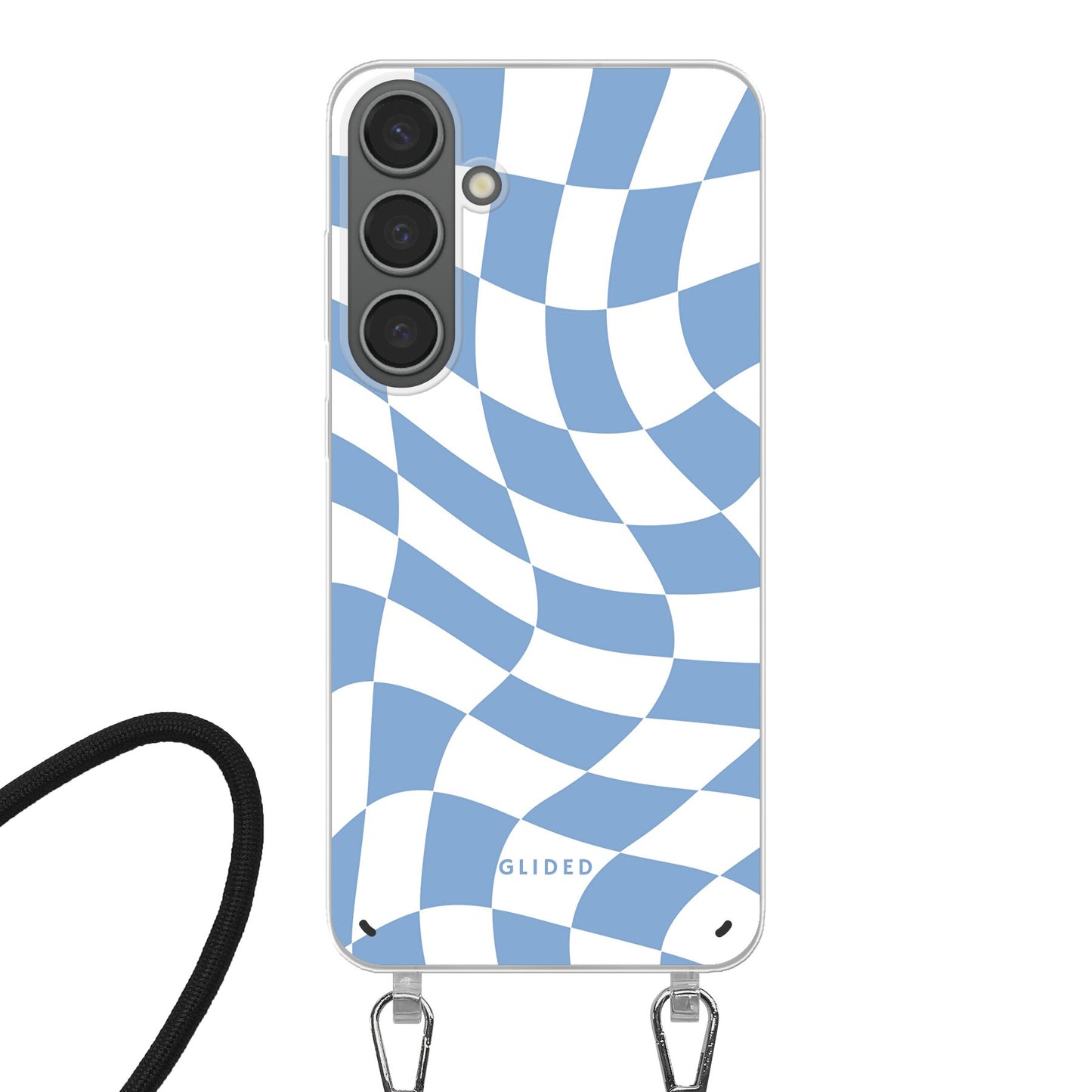 Blue Chess - Samsung Galaxy S24 Plus Handyhülle Crossbody case mit Band