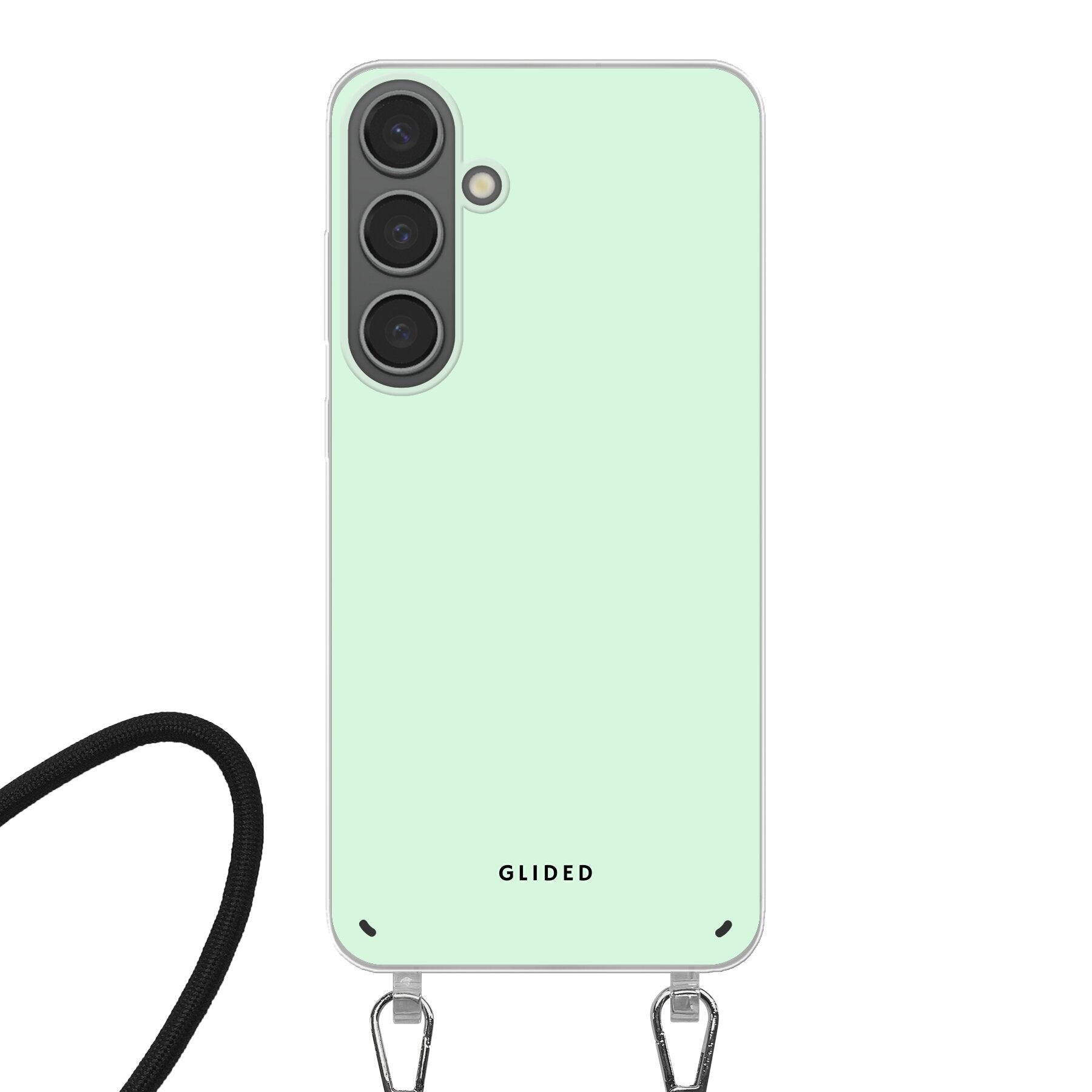 Mint Breeze - Samsung Galaxy S24 Plus Handyhülle Crossbody case mit Band