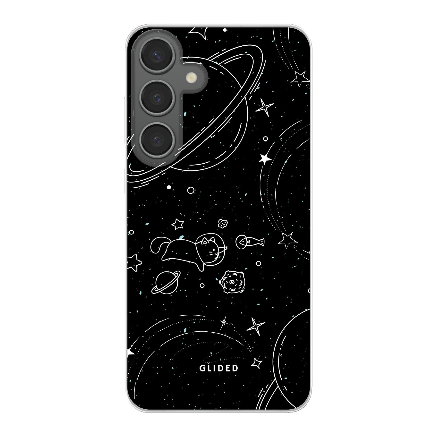 Cosmic Cat - Samsung Galaxy S24 Plus Handyhülle Soft case