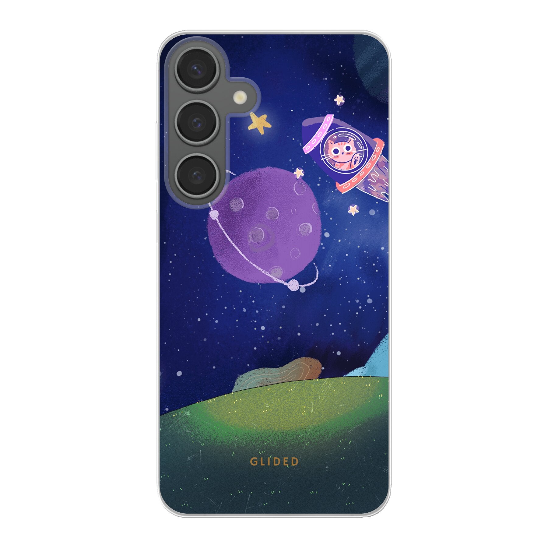 Galaxy Cat - Samsung Galaxy S24 Plus Handyhülle Soft case