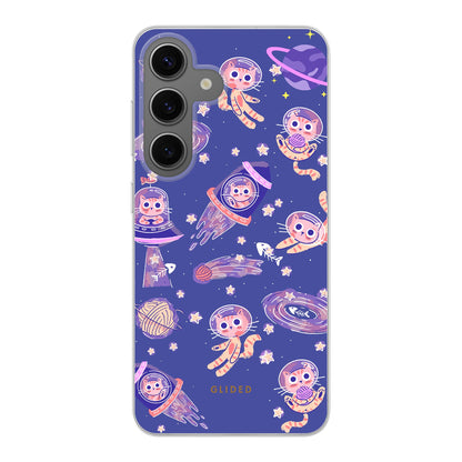 Space Cat - Samsung Galaxy S24 Handyhülle Soft case