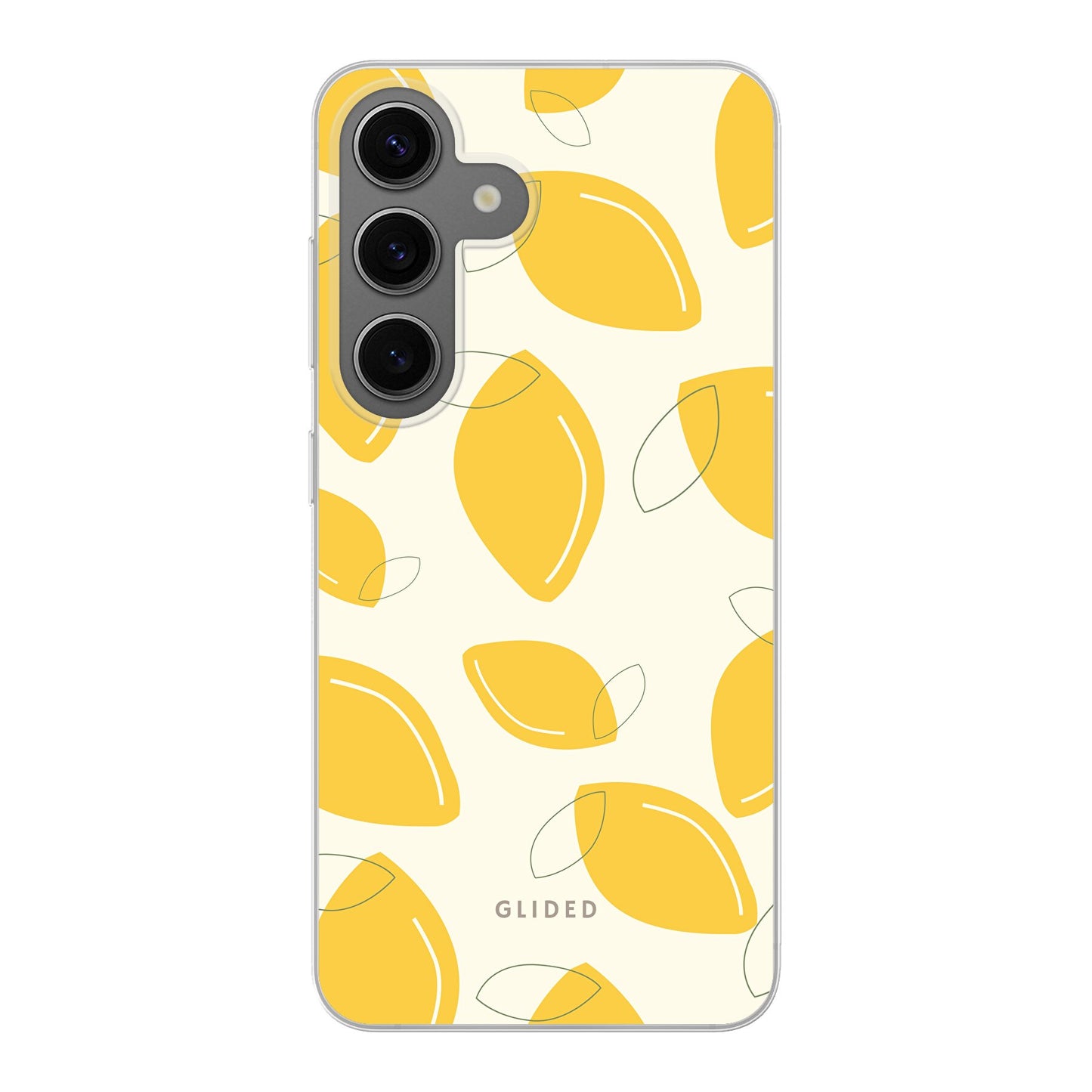 Abstract Lemon - Samsung Galaxy S24 - Soft case