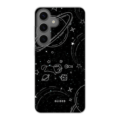 Cosmic Cat - Samsung Galaxy S24 Handyhülle Soft case