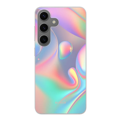 Holographic Aesthetic - Samsung Galaxy S24 Handyhülle Soft case
