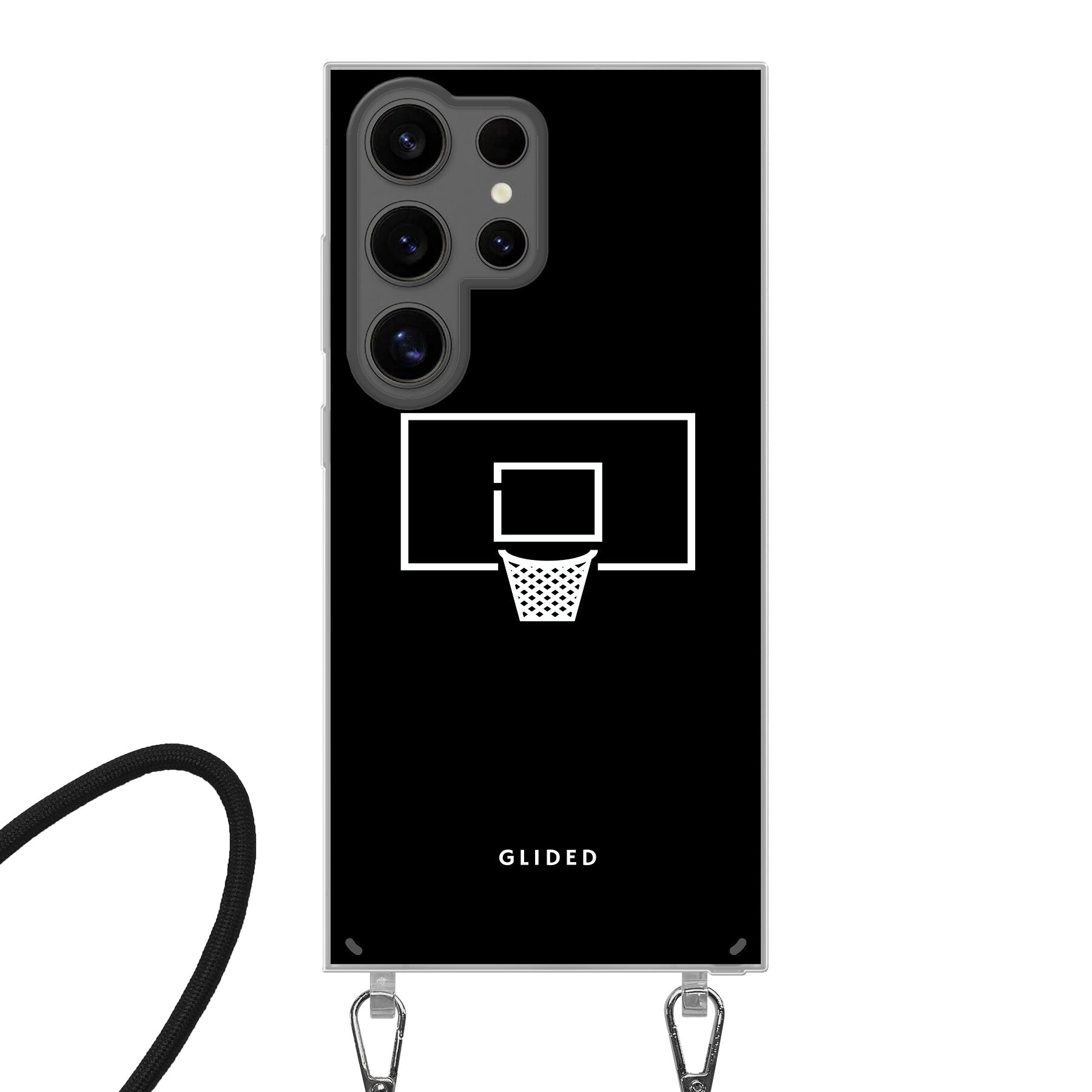 Basketball Fun - Samsung Galaxy S24 Ultra Handyhülle Crossbody case mit Band