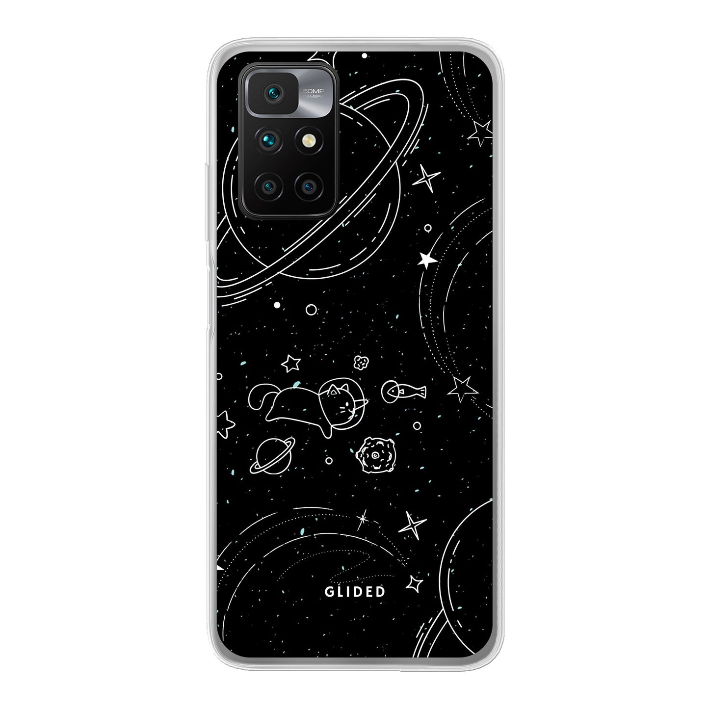 Cosmic Cat - Xiaomi Redmi 10 Handyhülle Soft case