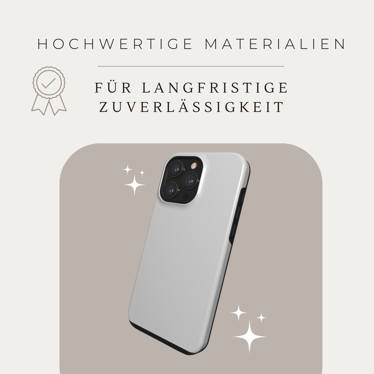 Material - Think positive - iPhone XR Handyhülle