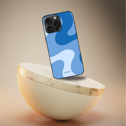 Kugelbild2 - Blue Wave - iPhone XR Handyhülle