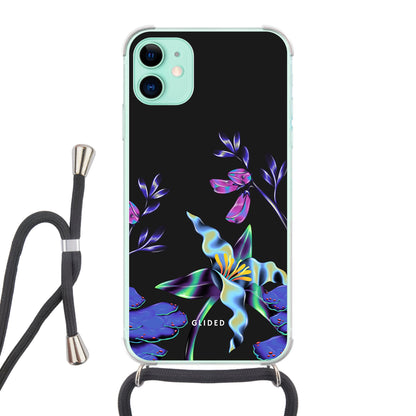 Special Flower - iPhone 11 Handyhülle Crossbody case mit Band