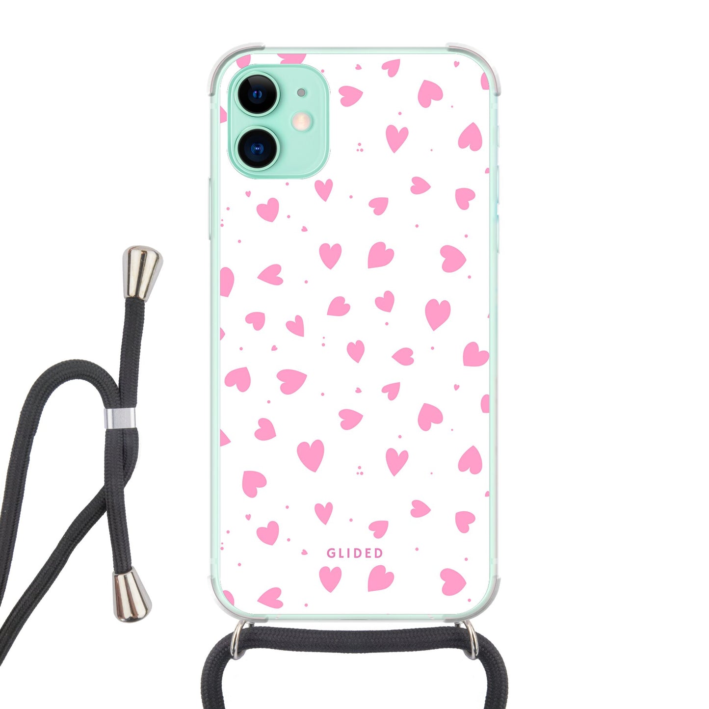 Infinite Love - iPhone 11 Handyhülle Crossbody case mit Band