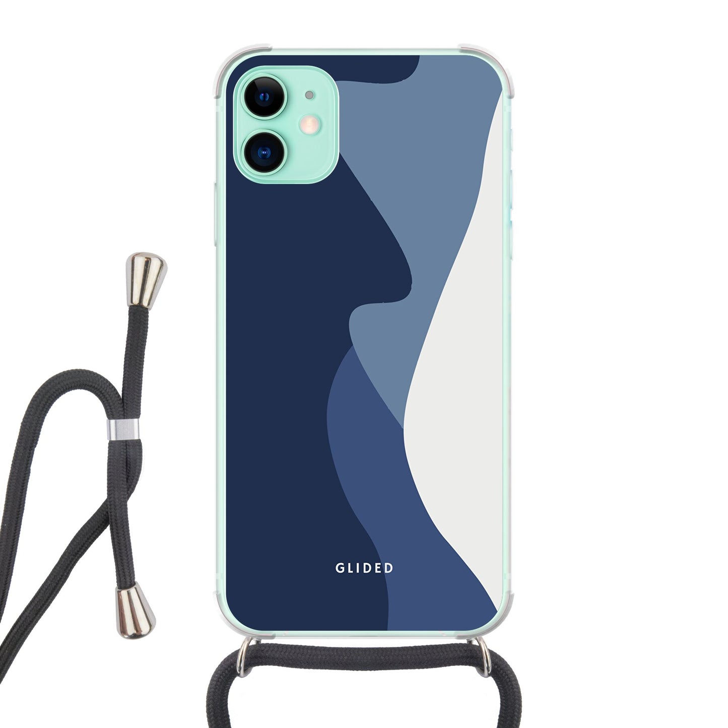 Wave Dream - iPhone 11 Handyhülle Crossbody case mit Band