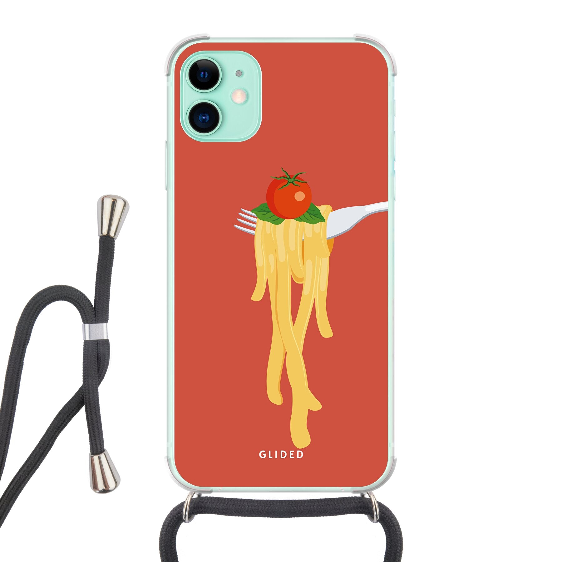 Pasta Paradise - iPhone 11 - Crossbody case mit Band