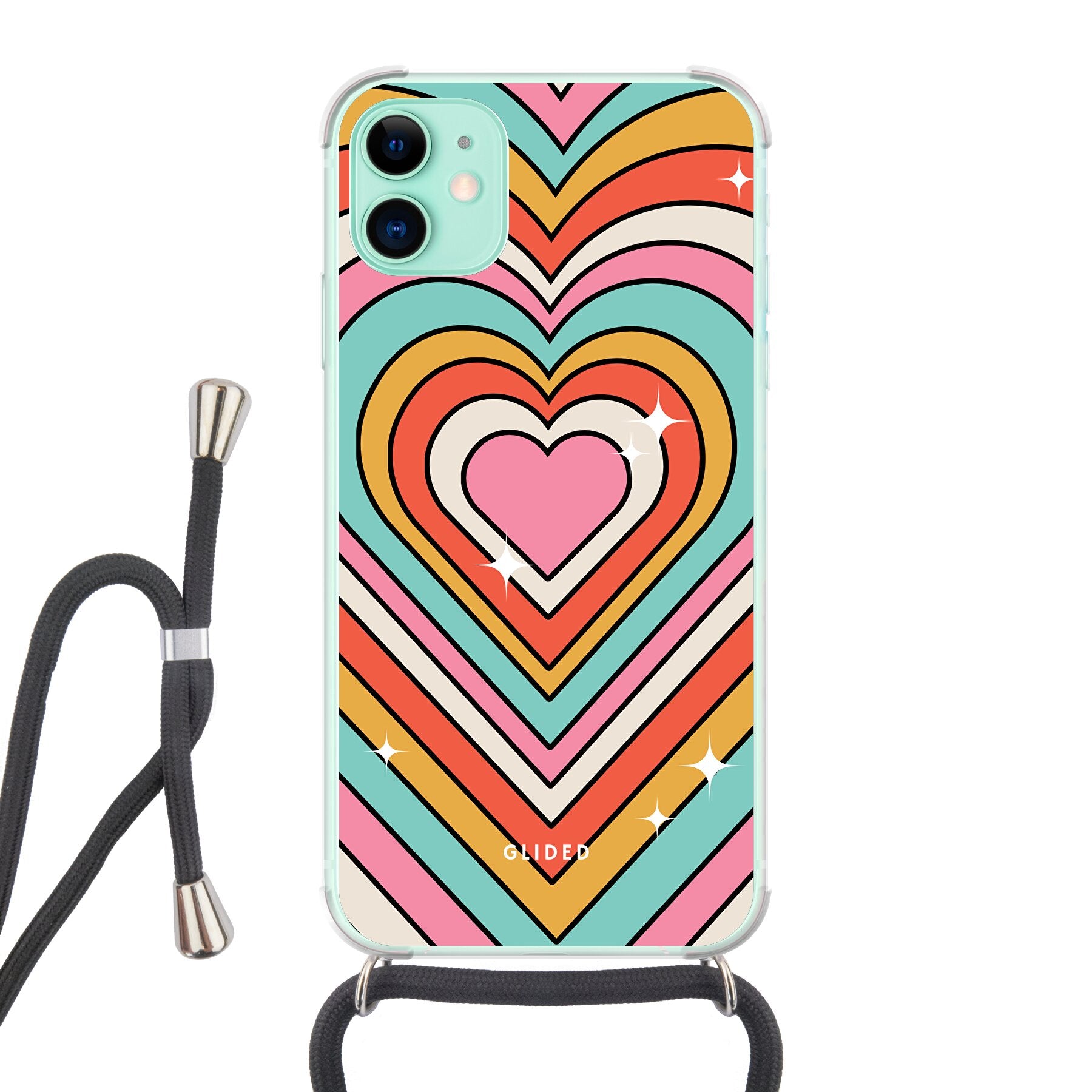 Endless Love - iPhone 11 Handyhülle Crossbody case mit Band