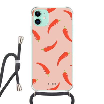 Spicy Chili - iPhone 11 - Crossbody case mit Band