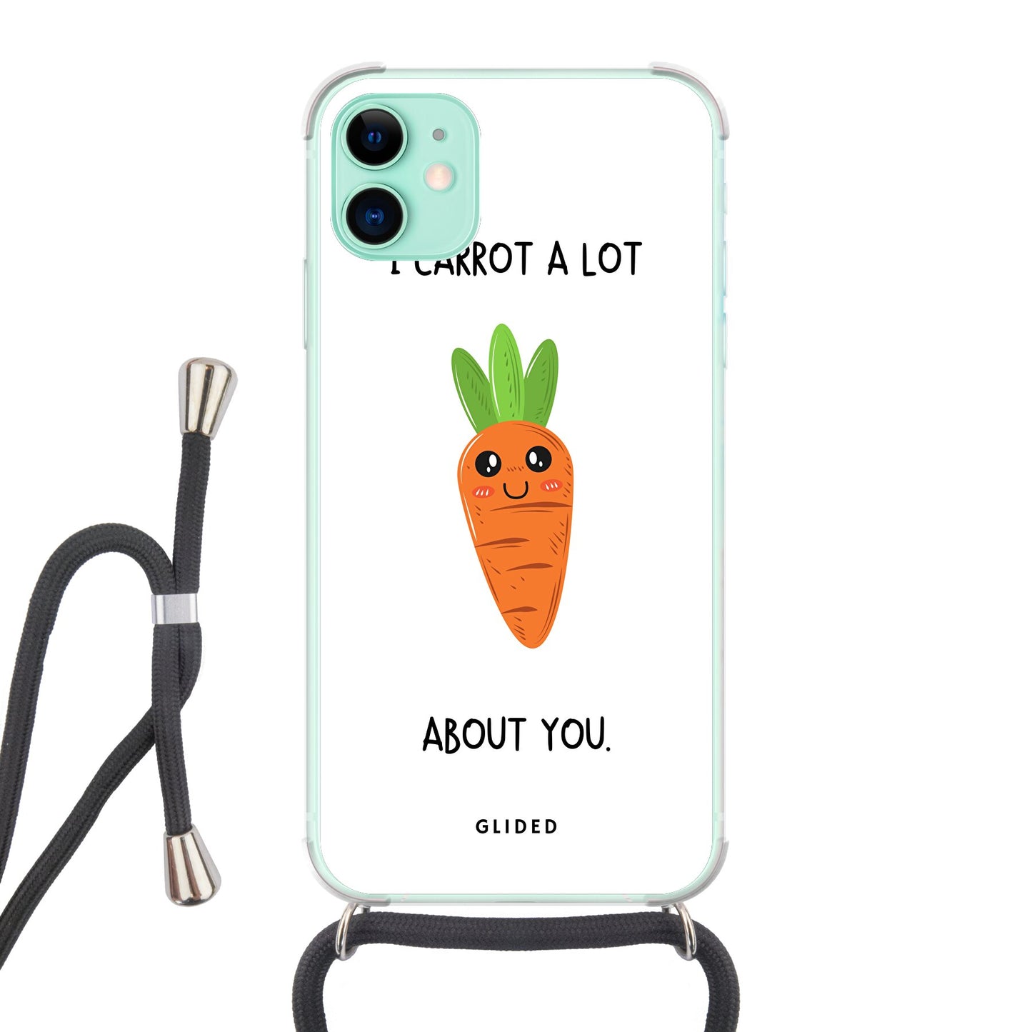 Lots Carrots - iPhone 11 - Crossbody case mit Band