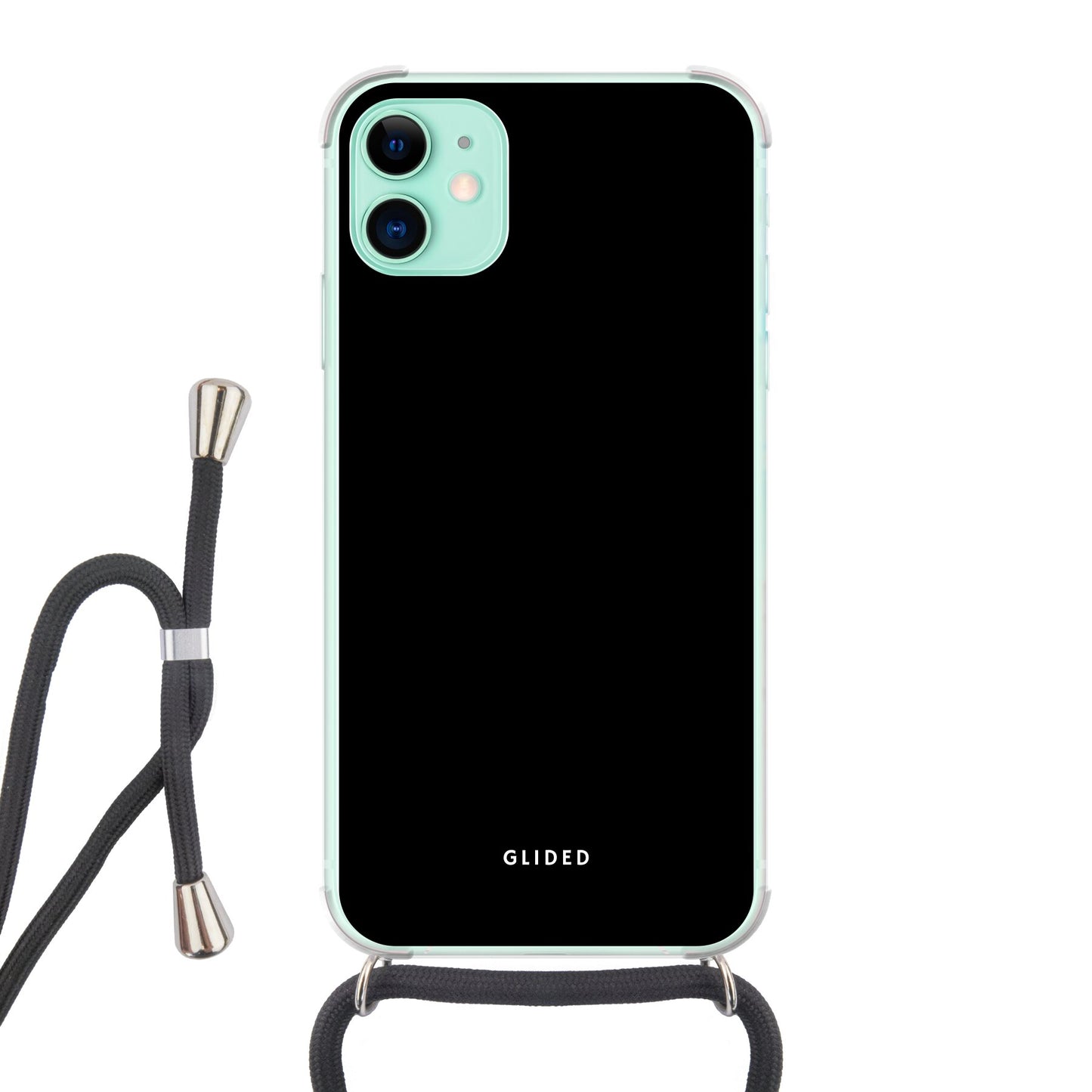 Midnight Chic - iPhone 11 Handyhülle Crossbody case mit Band