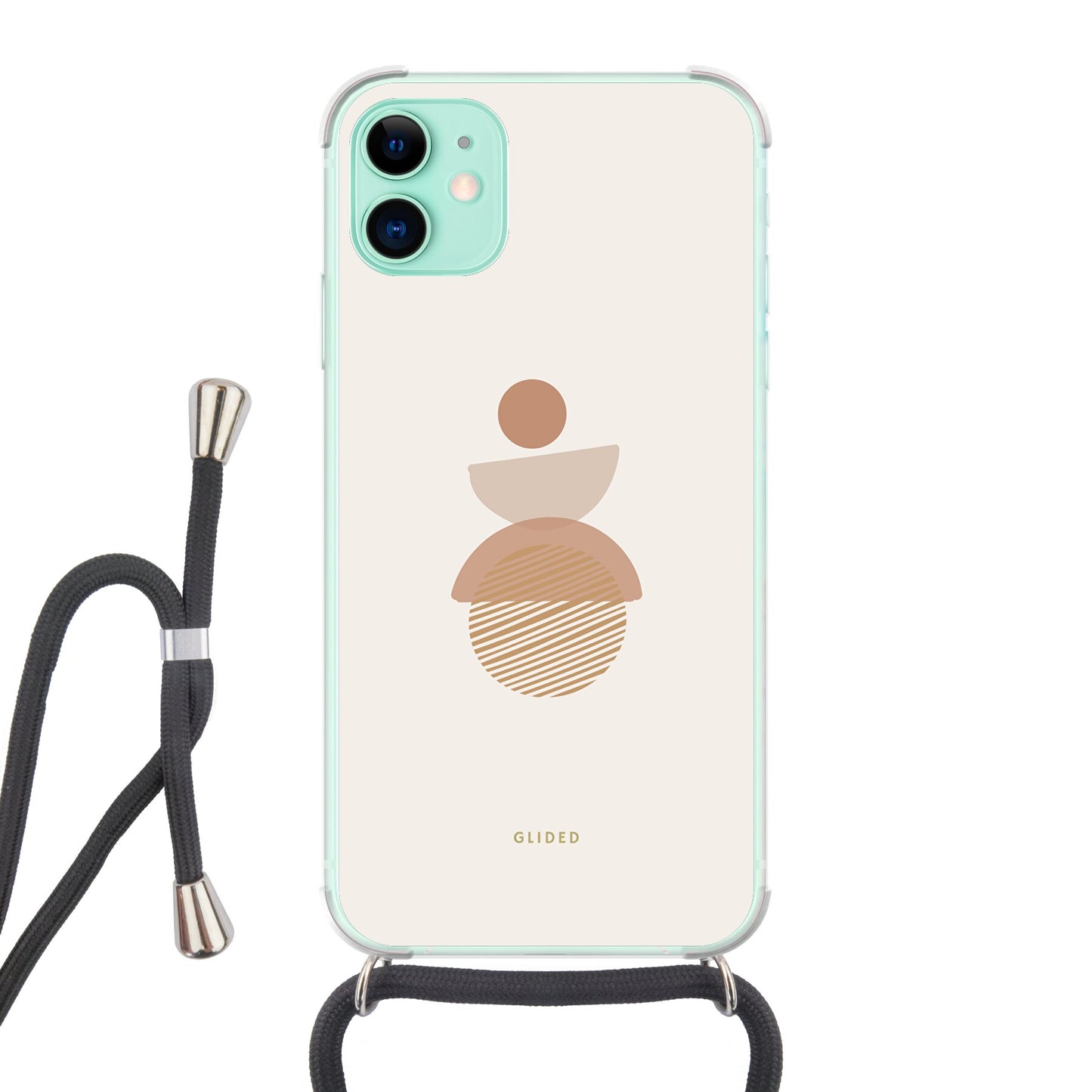 Solace - iPhone 11 Handyhülle Crossbody case mit Band