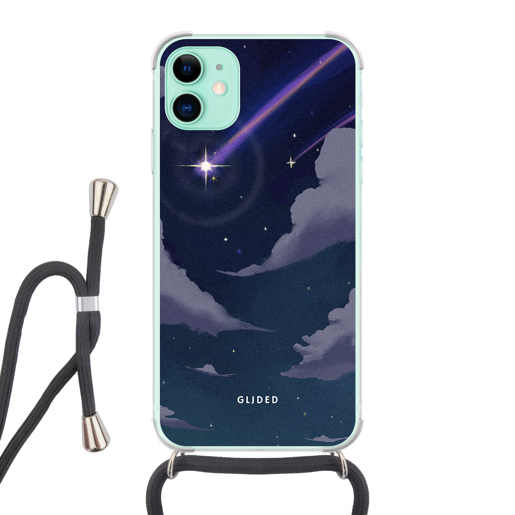 Wish - iPhone 11 Handyhülle Crossbody case mit Band