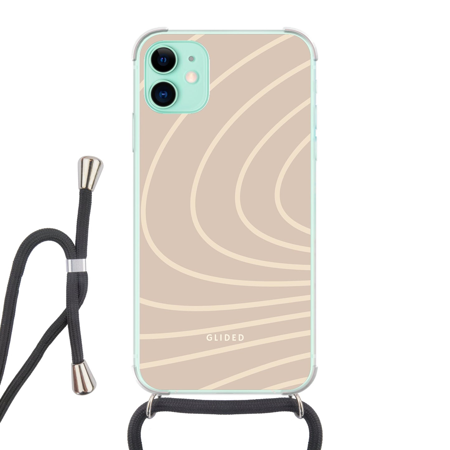 Celestia - iPhone 11 Handyhülle Crossbody case mit Band