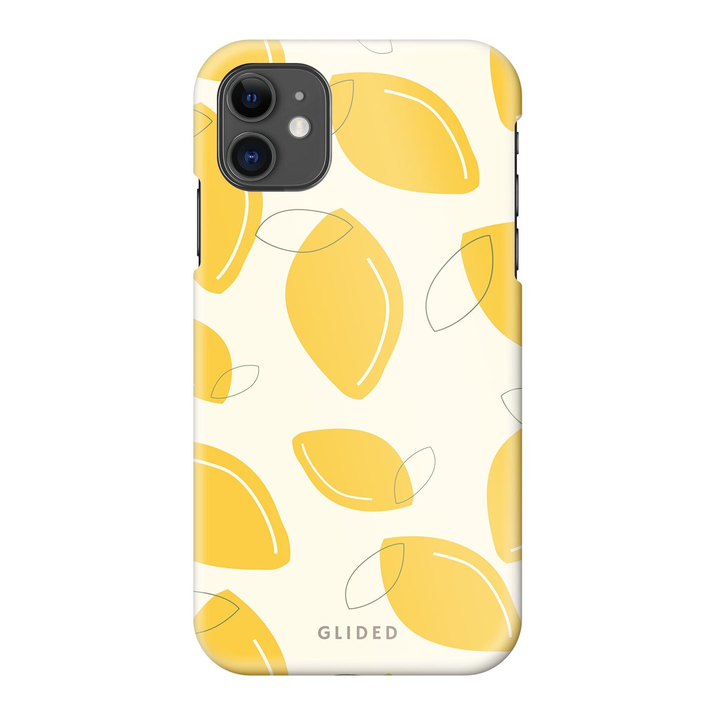 Abstract Lemon - iPhone 11 - Hard Case