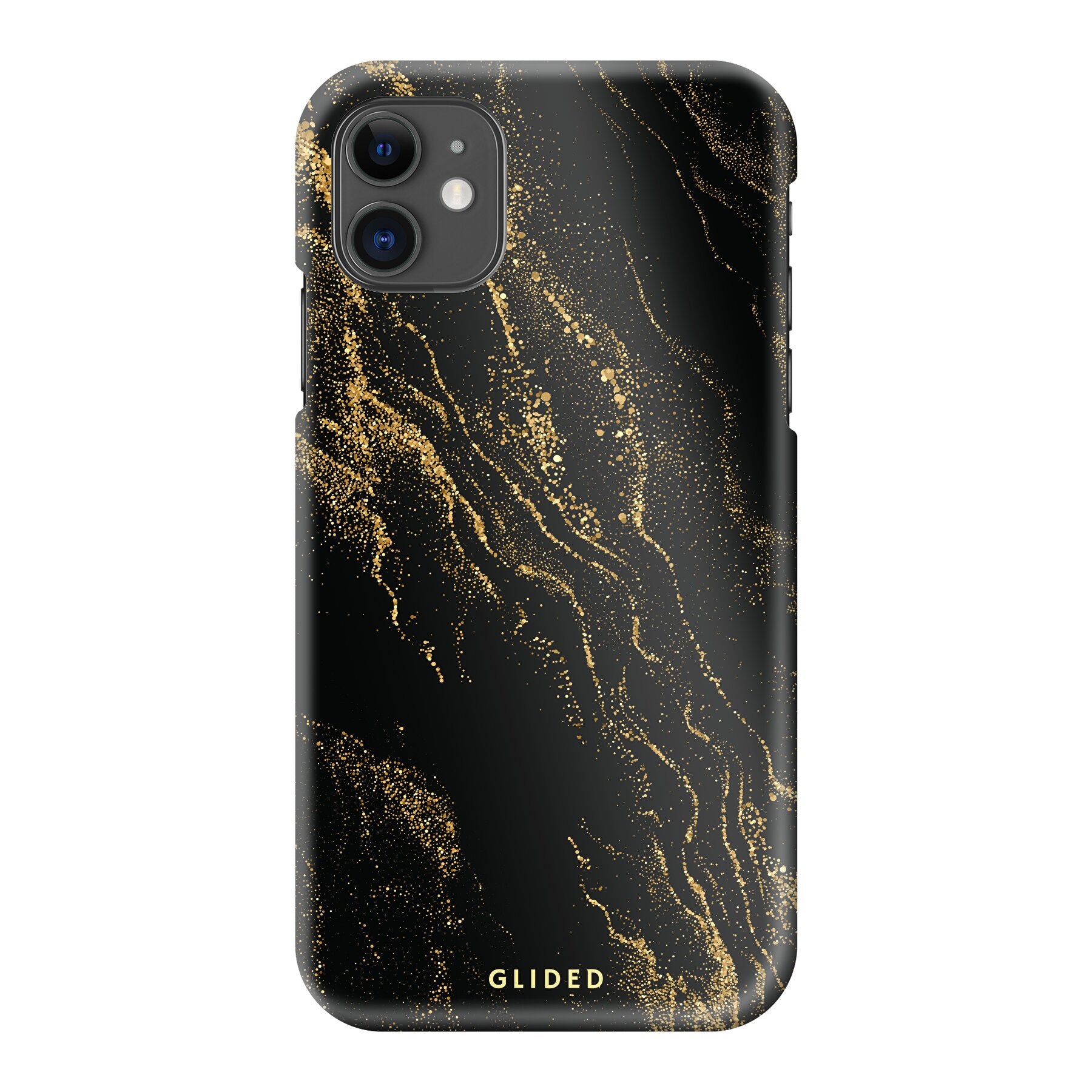 Black Marble - iPhone 11 Handyhülle Hard Case