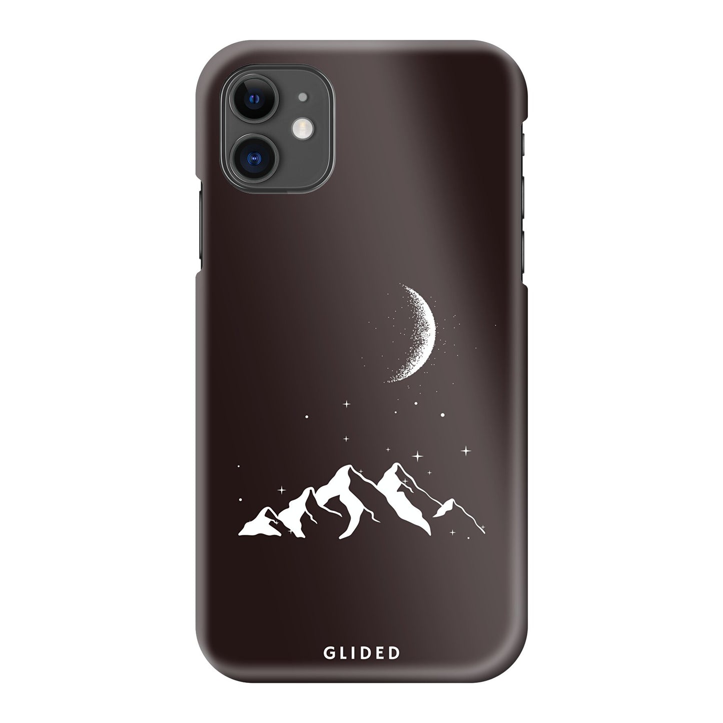 Midnight Peaks - iPhone 11 Handyhülle Hard Case