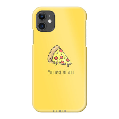 Flirty Pizza - iPhone 11 - Hard Case
