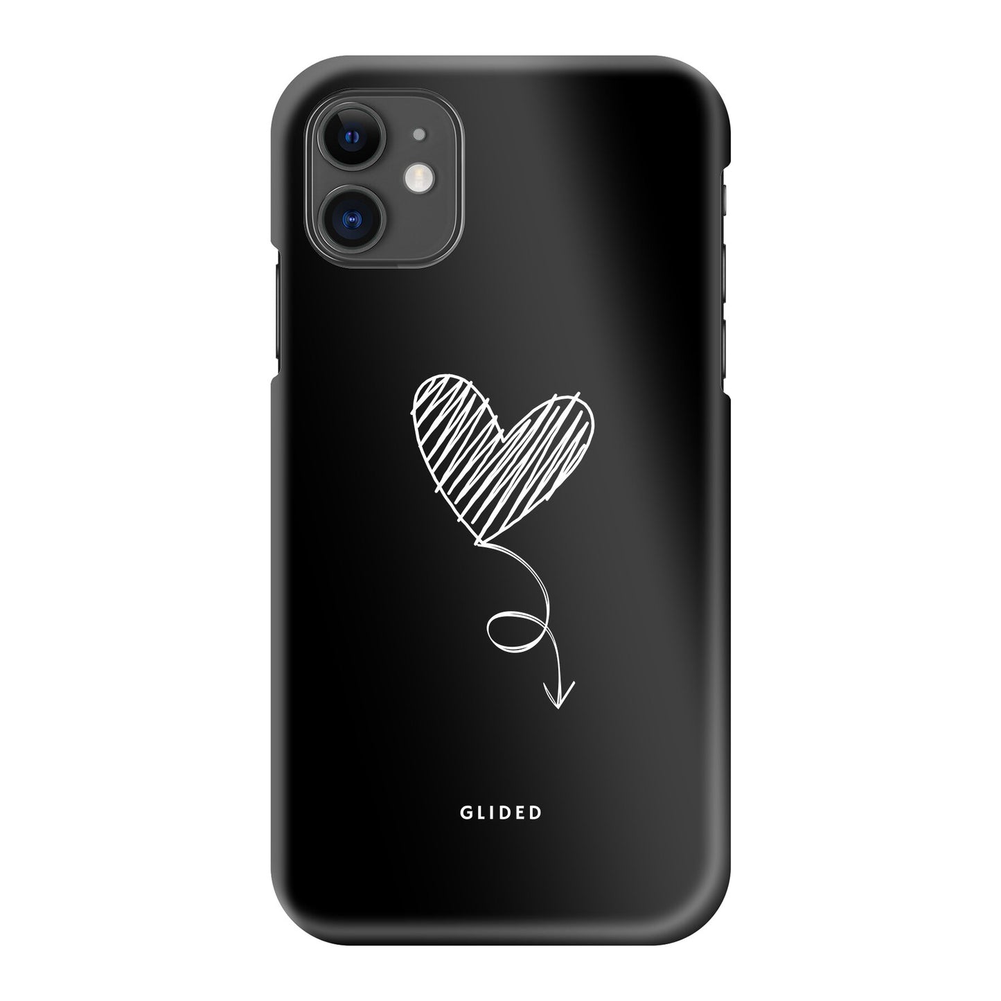 Dark Heart - iPhone 11 Handyhülle Hard Case