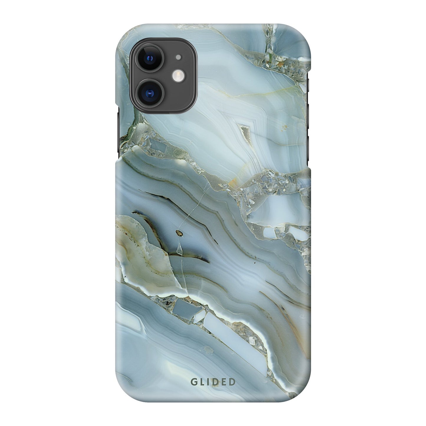 Green Marble - iPhone 11 Handyhülle Hard Case