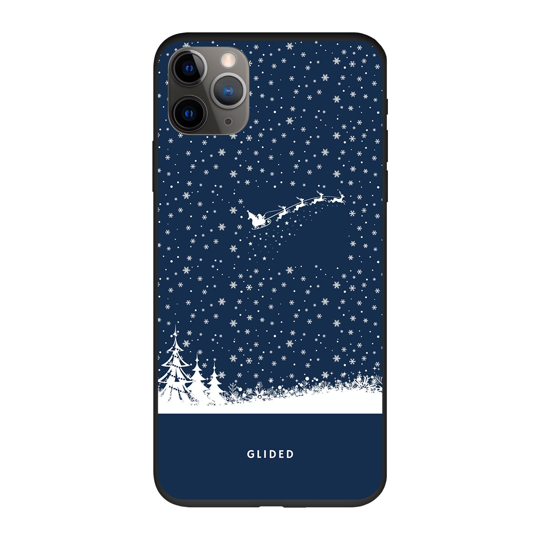 Flying Santa - iPhone 11 Pro Handyhülle Biologisch Abbaubar