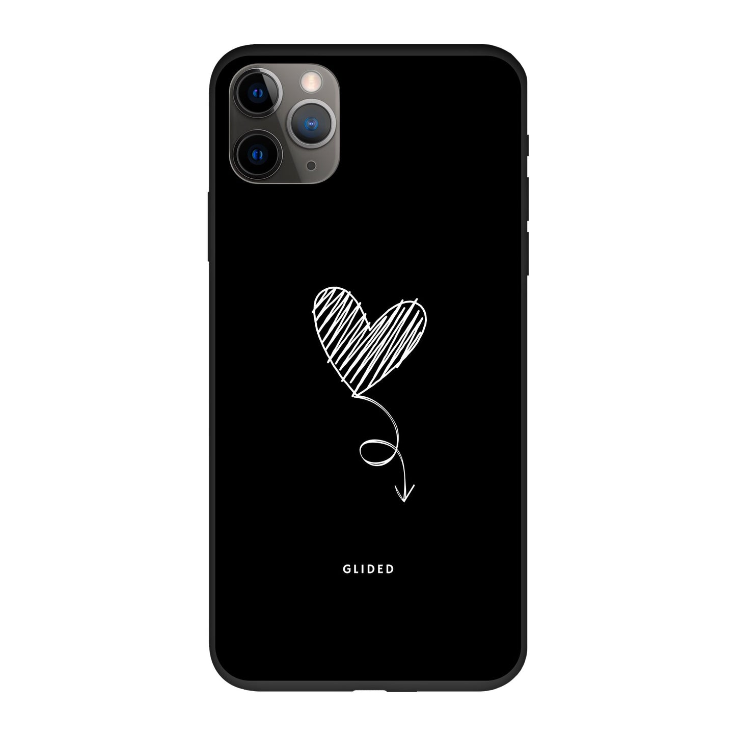 Dark Heart - iPhone 11 Pro Handyhülle Biologisch Abbaubar