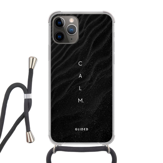 Calm - iPhone 11 Pro Handyhülle Crossbody case mit Band